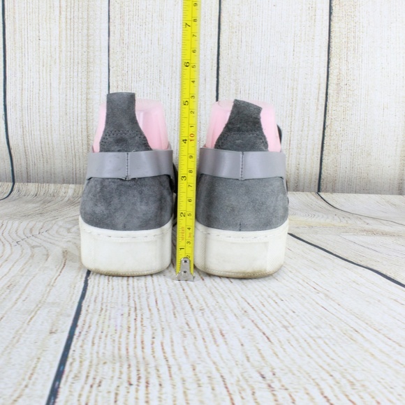 Daphne Casual Slip On Sneakers Gray Black Size 7 - Picture 6 of 8